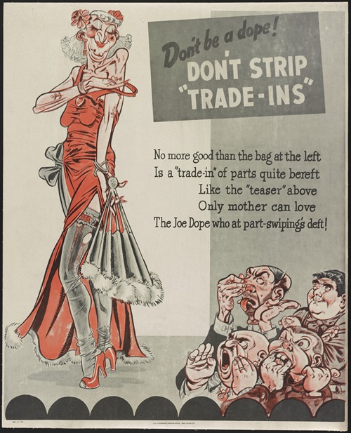 Don’t be a dope! Don’t strip ‘trade-ins’