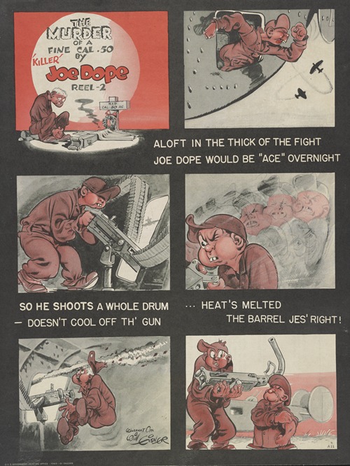 The murder of a fine cal .50 by ‘killer’ Joe Dope