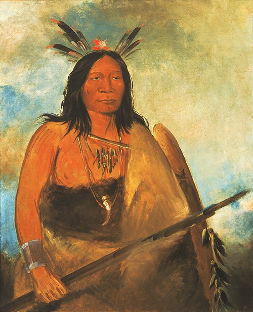 Kots-O-Kó-Ro-Kó, Hair of The Bull’s Neck, a Chief (1834)