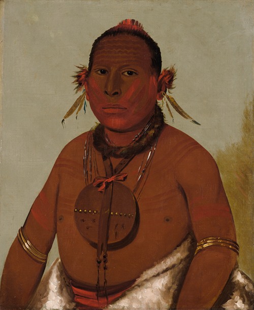 Wa-Sáw-Me-Saw, Roaring Thunder, Youngest Son of Black Hawk (1832)