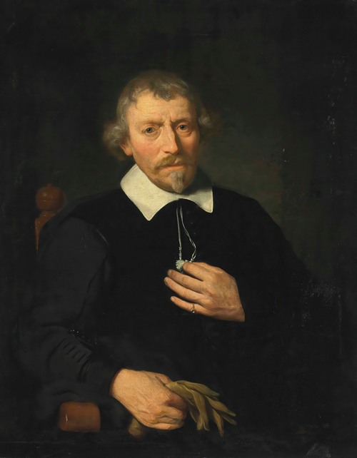 Portrait Of The Artist’s Father, Jan Pietersz Van Den Eeckhout (1584 – 1652)