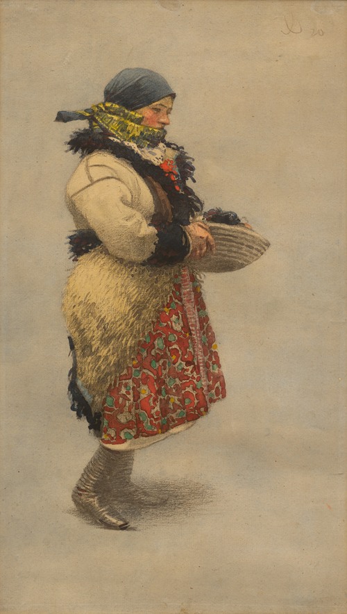 Study of Folk Costume (1920)