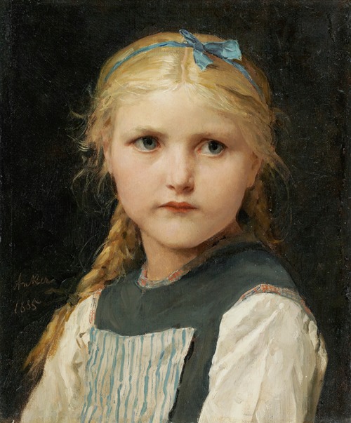 Albert Anker - Artvee