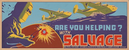 Are you helping; with salvage