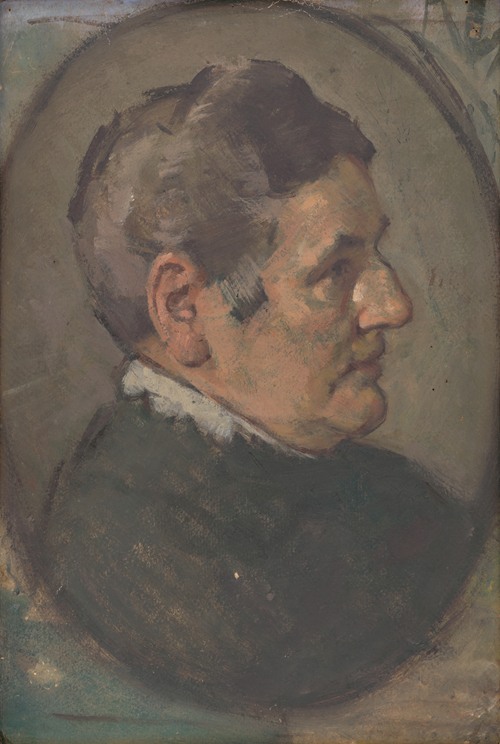 Portrait Study - Oval (1910)