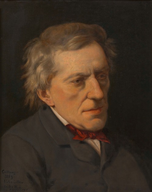 Ella (Gabriele) von Littrow (verh. von Lang) (Artist), Franz Grillparzer (Schriftsteller)
