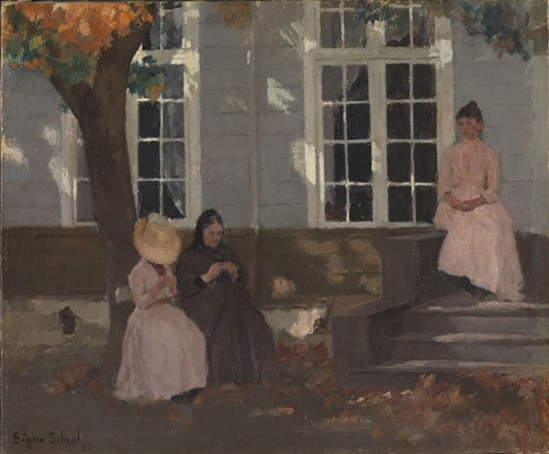 The Artist’s Home, Undesløs, at Toten (1888)