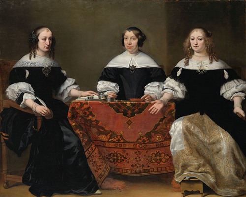 Portrait of the Three Regentesses of the Leprozenhuis, Amsterdam