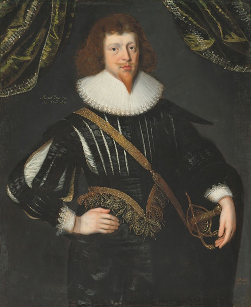 Portrait of a gentleman, traditionally identified as Sir Frederick Villiers