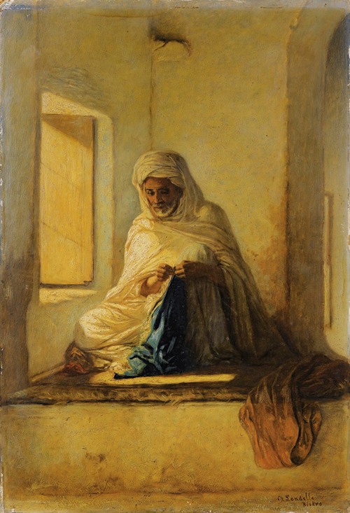 Oil Painting Replica Les Femmes de Jerusalem captives a Babylone by Charles  Zacharie Landelle (1821-1908, Canada)