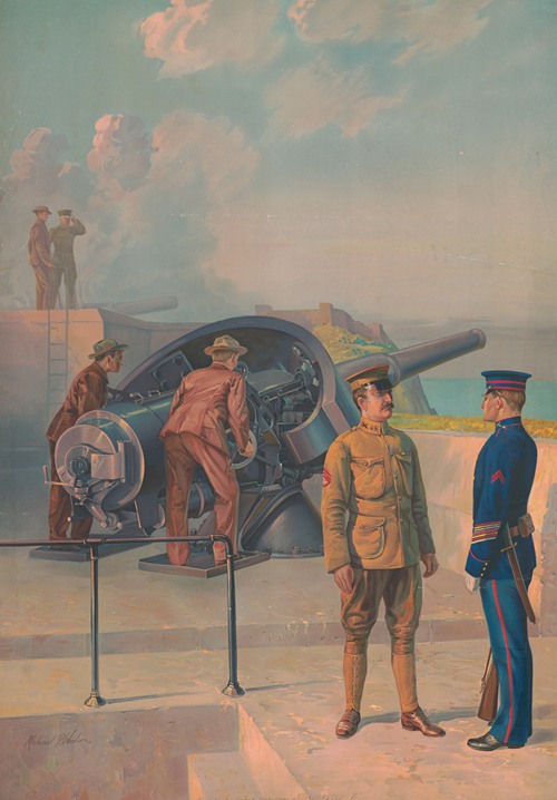 Phillippines coast Artillery on the plains ‘B’