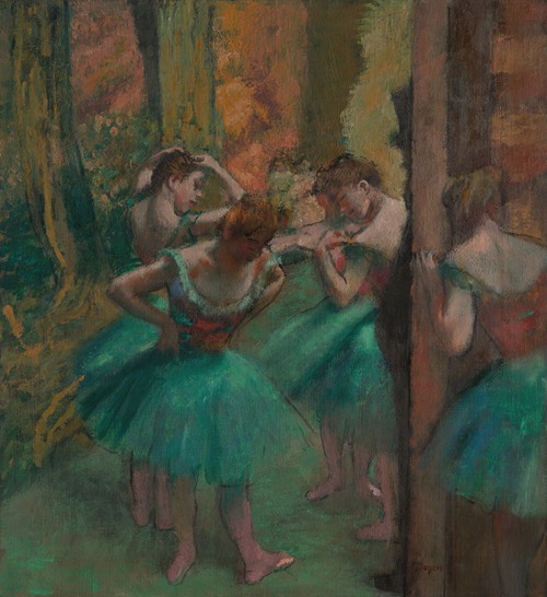 Dancers, Pink and Green (ca. 1890)