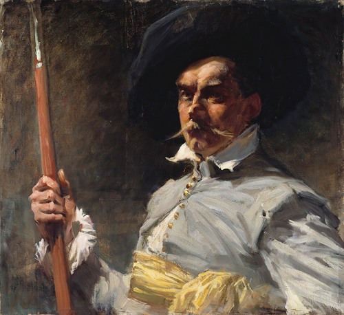 Self-Portrait in 17th Century Costume (1889)