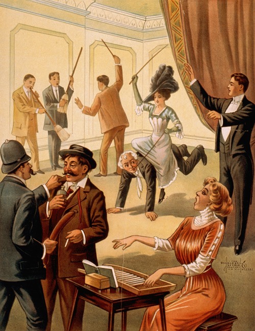 Hypnotist directing people to do unusual activities II