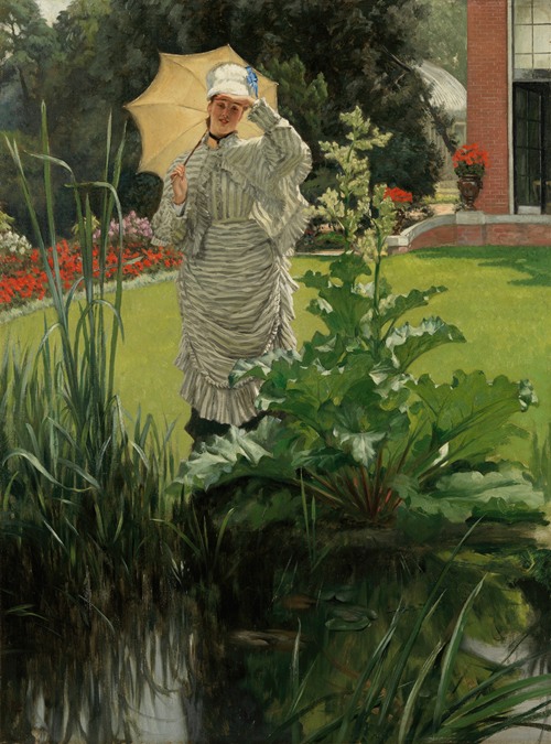 Tea by James Tissot Artvee