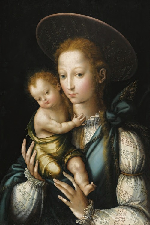 Badajoz The Virgin And Child, Or La Virgén Del Sombrero