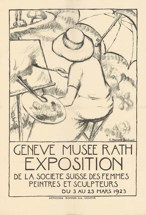 Genève – Musée Rath – Exposition de la Société Suisse des Femmes Peintres et Sculpteurs