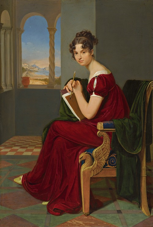 Junge Dame Mit Zeichengerät (Girl With a Drawing Instrument, The Countess Thekla Ludolf)