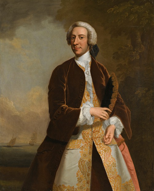 Portrait of Captain Saumarez (1710-1747)