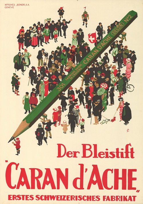 Der Bleistift Caran d’Ache – Erstes Schweizerisches Fabrikat