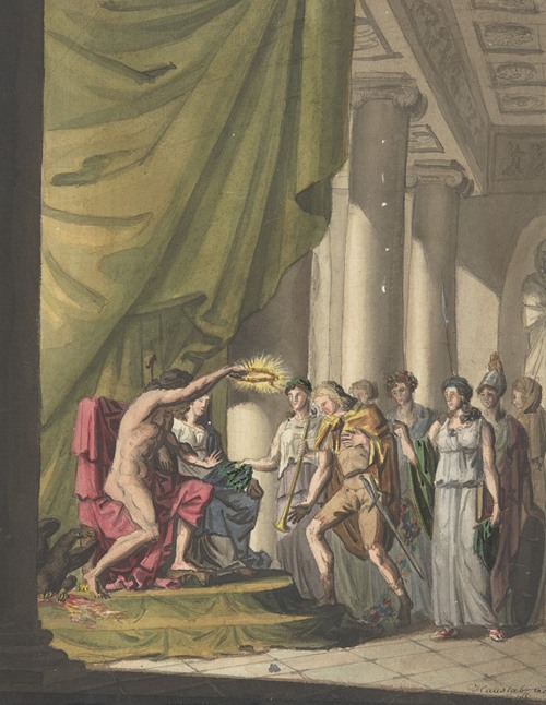 Allegory of Victory; Soldier Being Crowned by Laurels