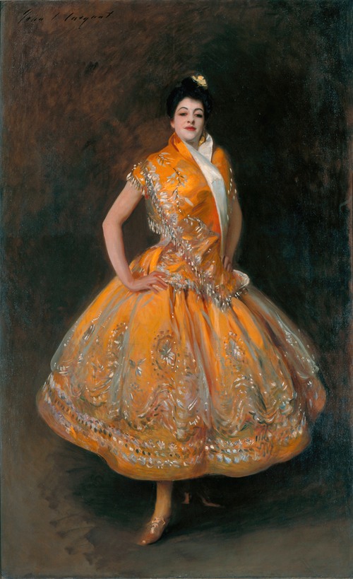 Mrs. Gardner at Fenway Court by John Singer Sargent - Artvee