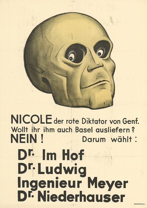 Nicole der rote Diktator von Genf. Wollt ihr ihm auch Basel ausliefern