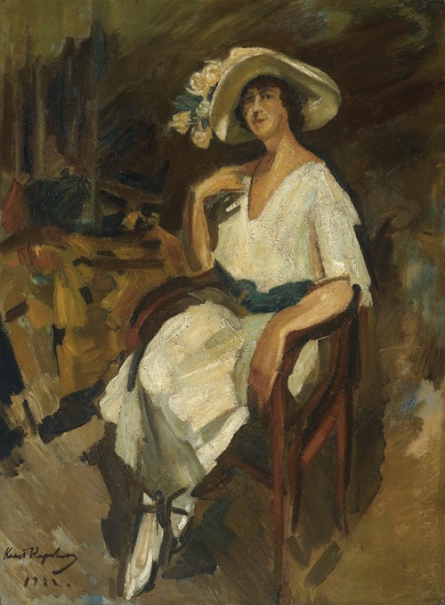 Portrait Of Madame Maria Rubin