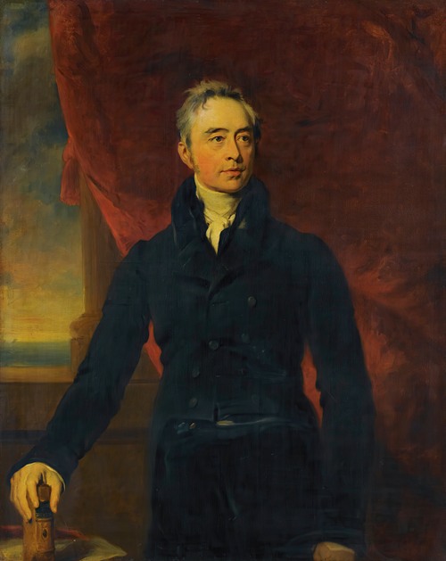 Portrait Of Sir Thomas Le Breton (1763-1838), Bailli And President Of The States Of Jersey