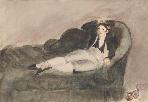 Copy of Reclining Young Woman in Spanish Costume (1862)