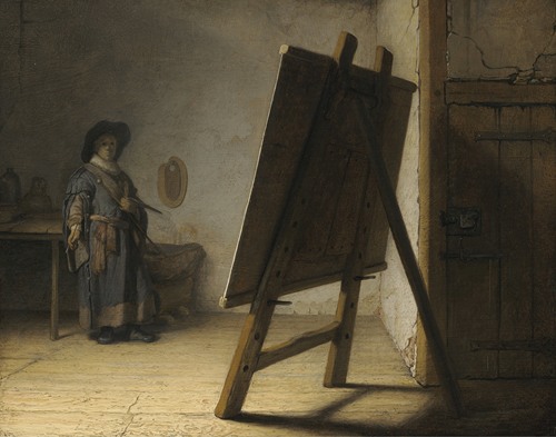 The Artist In His Studio (c. 1628)