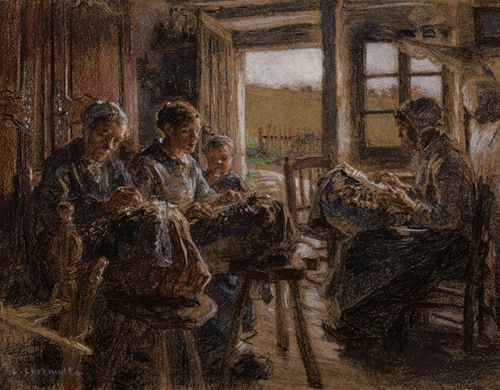 Les dentellières des Vosges (The lacemakers of the Vosges)