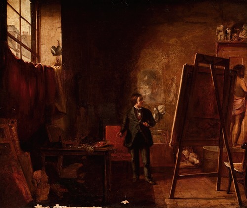 The Artist’s Studio (1853)