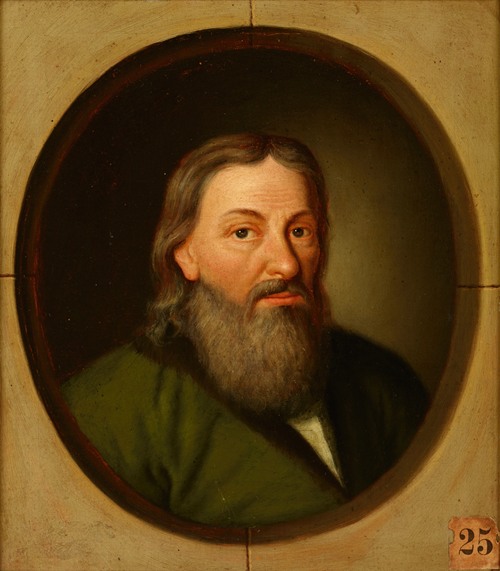 Portrait of Stanisław Orzechowski (1513-1566) Oksza Coat of Arms, Canon of Przemyśl, Religious and Political Writer