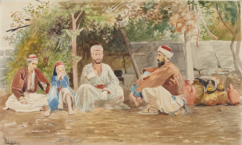 Genre scene from Asia Minor (1884)