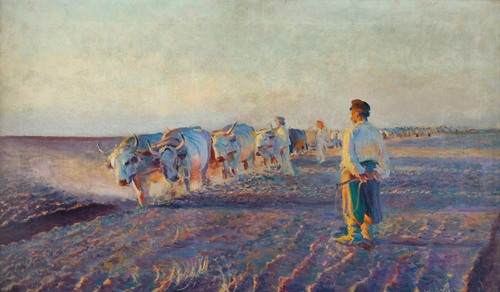 Plowing in the Ukraine (1892)