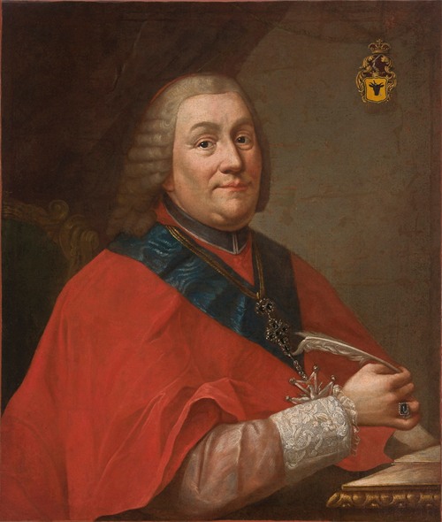 Portrait of Władysław Łubieński (1703–1767), Archbishop of Gniezno and the Primate of Poland