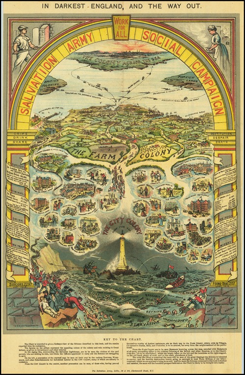 In Darkest England, and the Way Out. By General Booth. Salvation Army Social Campaign.
