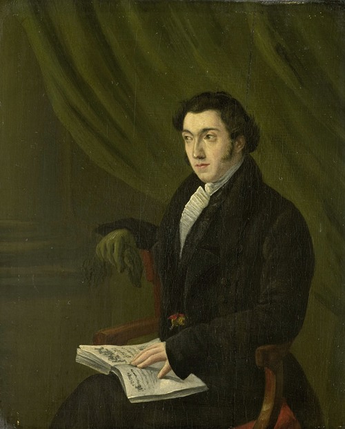 Portrait of Johannes Petrus Schouberg, Stamp Engraver at the Imperial Mint in Utrecht