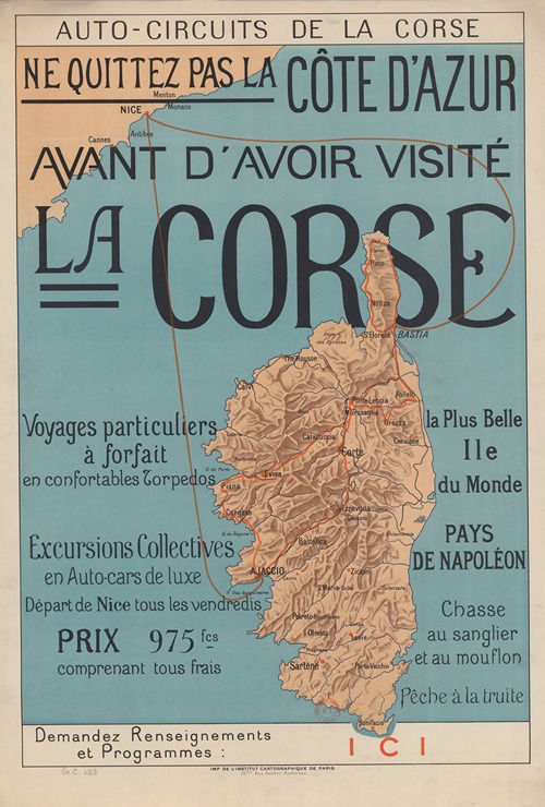 Ne quittez pas la côte d’Azur avant d’avoir visité la Corse