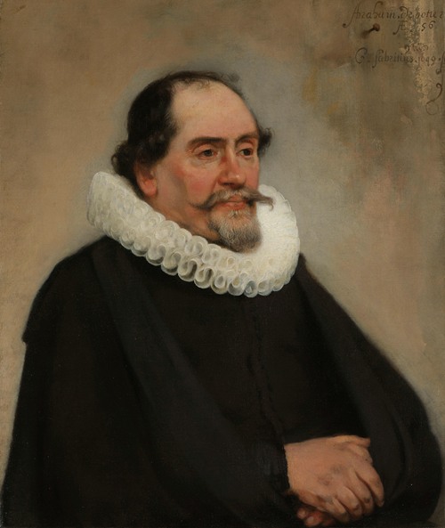 Portrait of Abraham de Potter, Amsterdam Silk Merchant (1649)