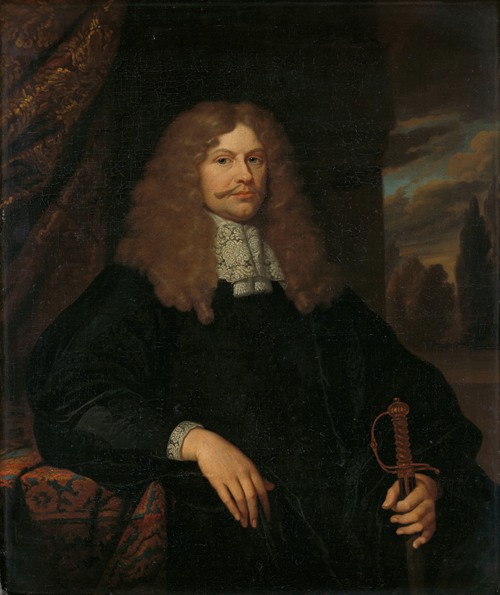 Portrait of Cornelis Backer (1633-81), councillor, alderman, and colonel of the Amsterdam militia