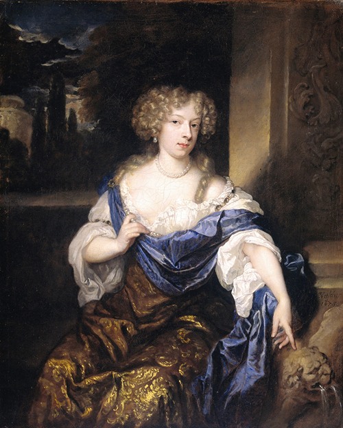 Portrait of Helena Ctaharina de Witte 91661-95), wife of Iman mogge, lord of Haamstede