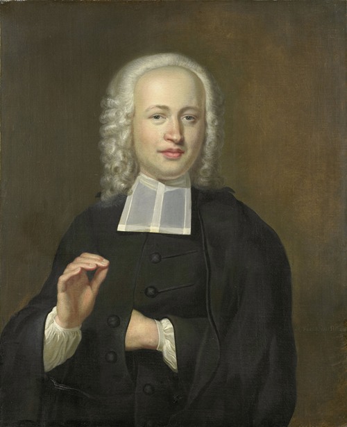 Justus Tjeenk (1730-82), one of the Founders of the Zeeuws Genootschap (Zeeland Society), Minister in Vlissingen (1756)