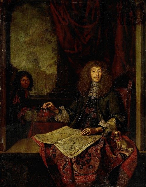 Portrait of Carel Quina (1622-89), Knight of the Holy Sepulchre and Amsterdam-born explorer of Asia
