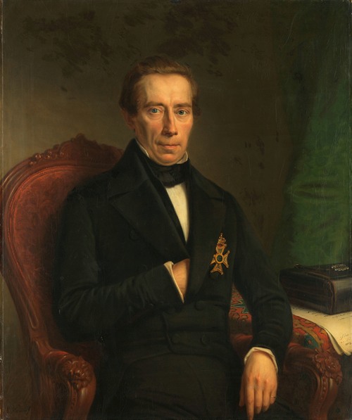 Portrait of Johan Rudolf Thorbecke, Minister of State and Minister of the Interior
