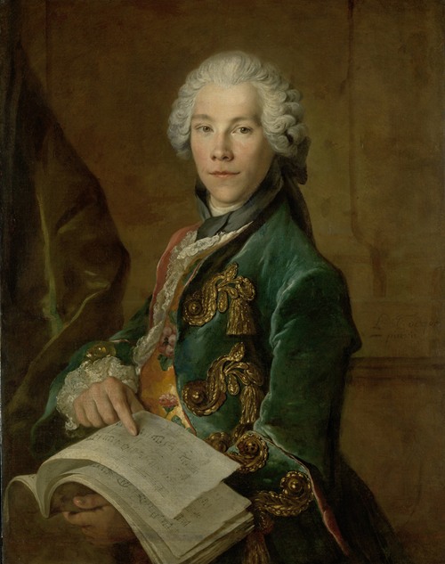 French School, 18th Century, Portrait of Louis-Philippe Joseph d'Orléans,  duke of Chartre