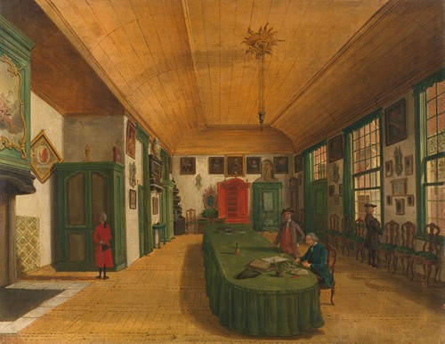 The Hall of the Artistic Society ‘Kunst wordt door Arbeid verkregen’ (Art is Acquired through Labor) in Leiden