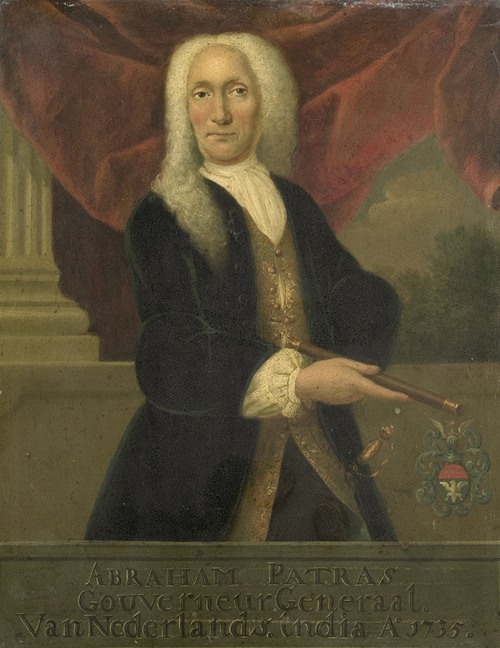 Portrait of Abraham Patras, Governor-General of the Dutch East India Company (1735 - 1800)