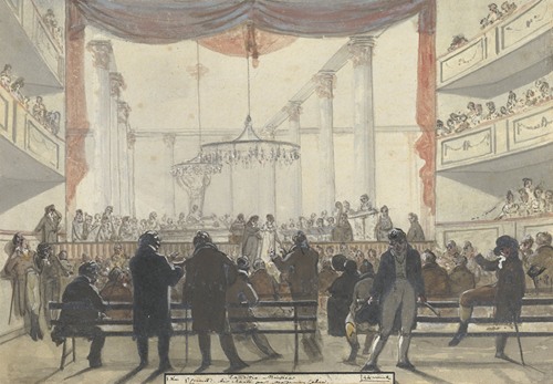 Exuditio Musica, Air chanté par madame Colin (dagboek, 1 november)